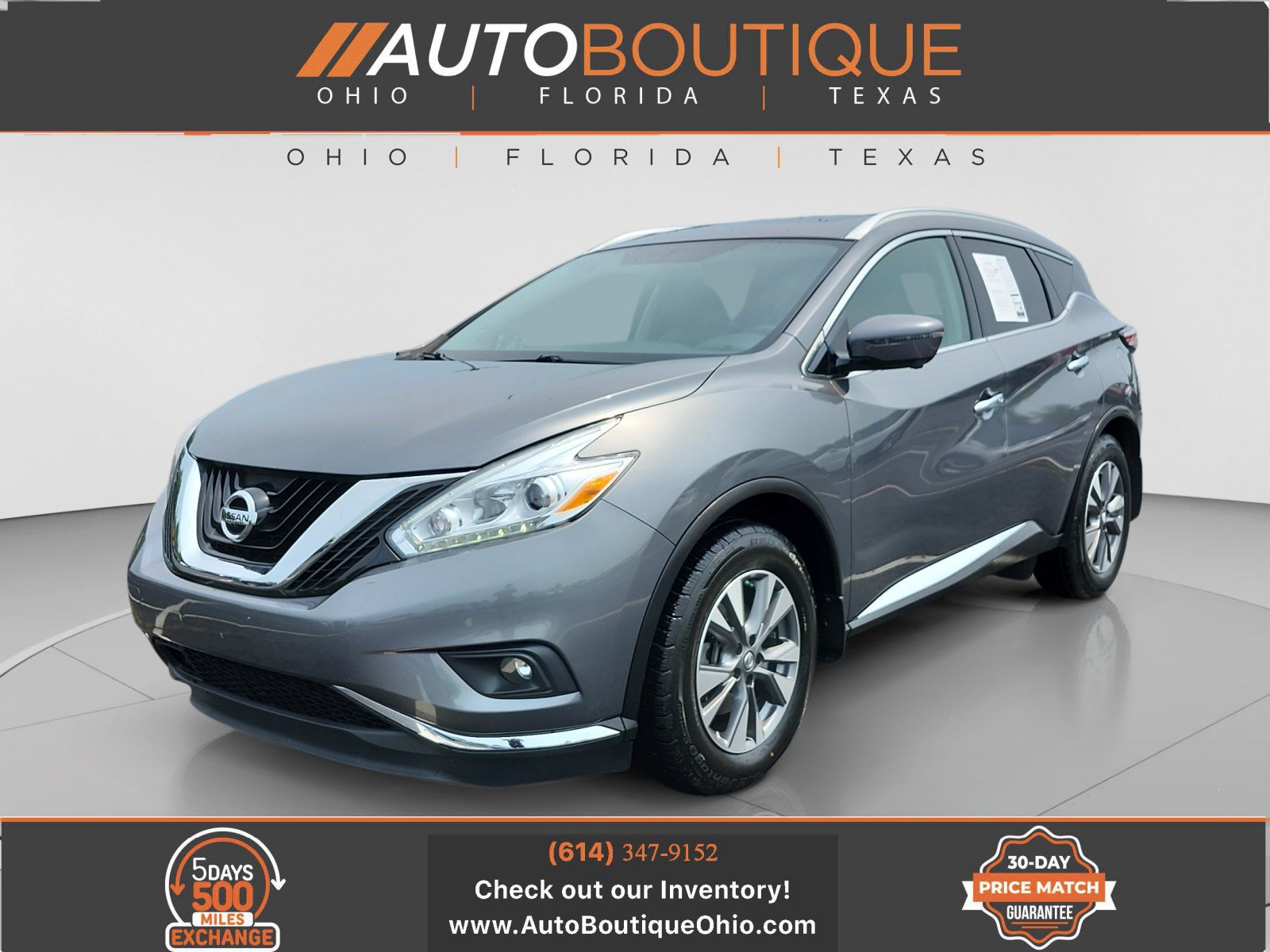 Used 2017 Nissan Murano SL w/ SL Technology Package
