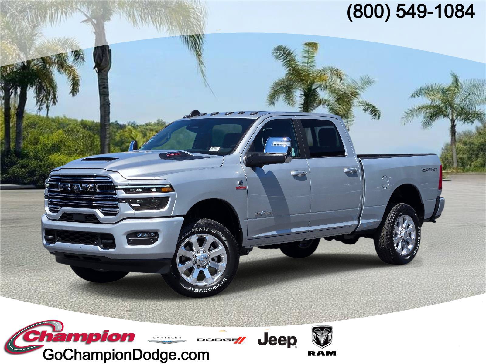 New 2026 RAM 2500 Laramie w/ Sport Appearance Package