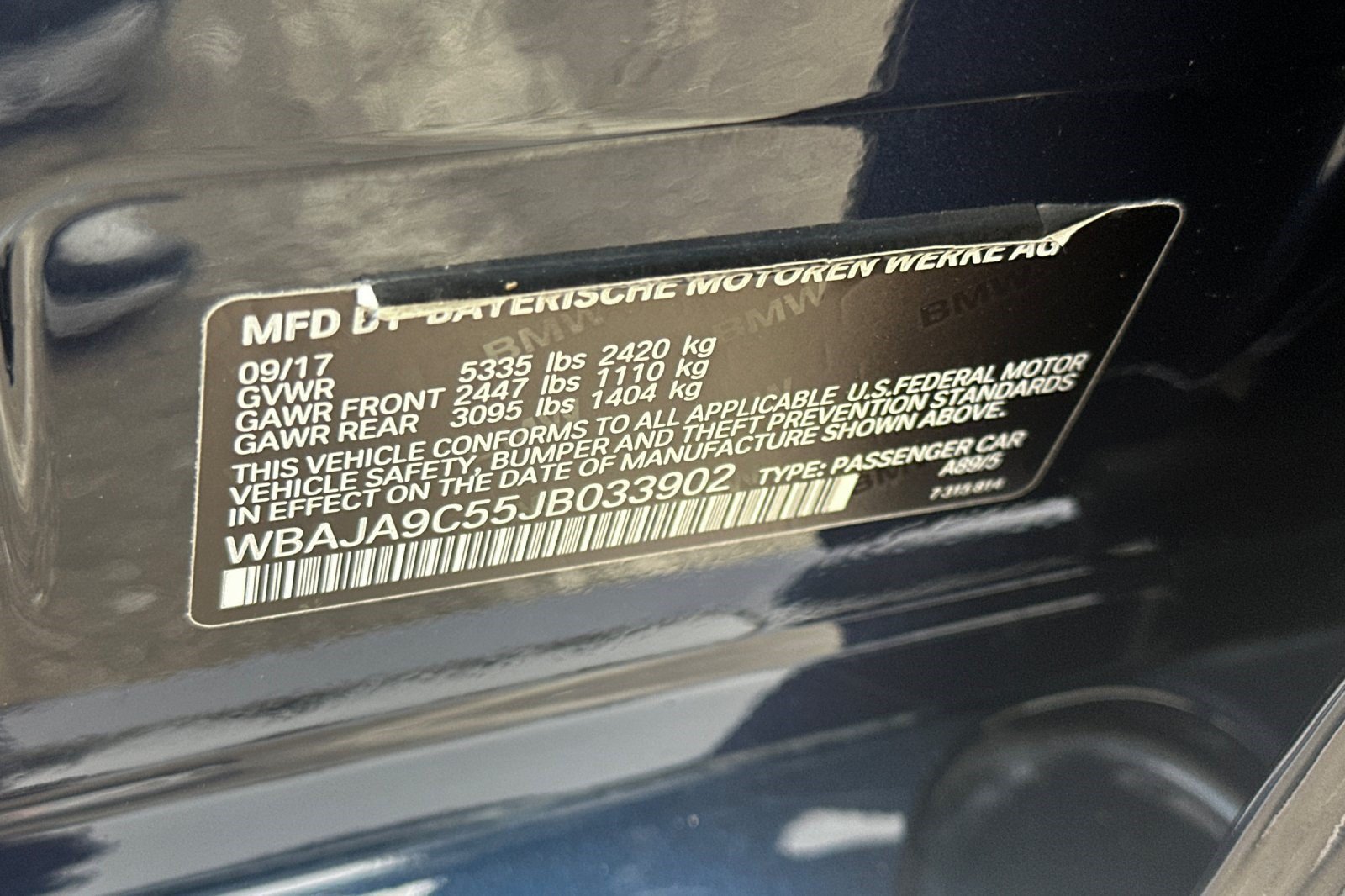 Used 2018 BMW 530e RWD image 40