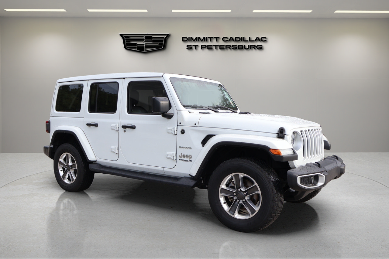 Used 2021 Jeep Wrangler Unlimited Sahara AWD/4WD image 7