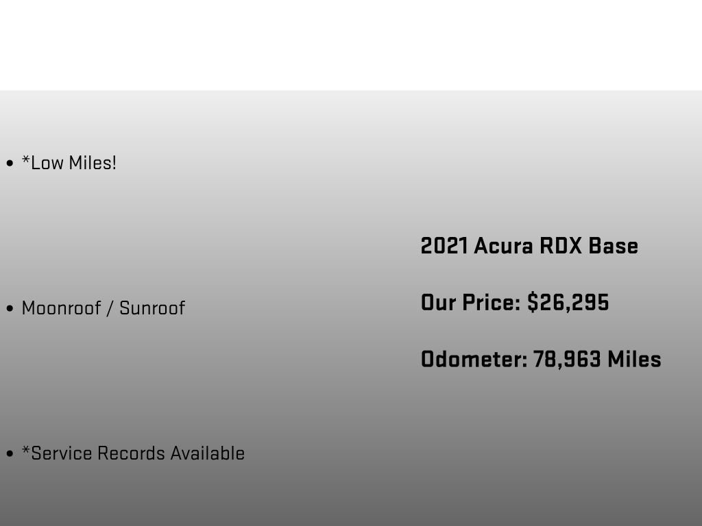 Used 2021 Acura RDX AWD image 12