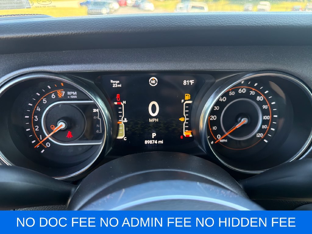 Used 2023 Jeep Gladiator Mojave w/ Cold Weather Group AWD/4WD image 17