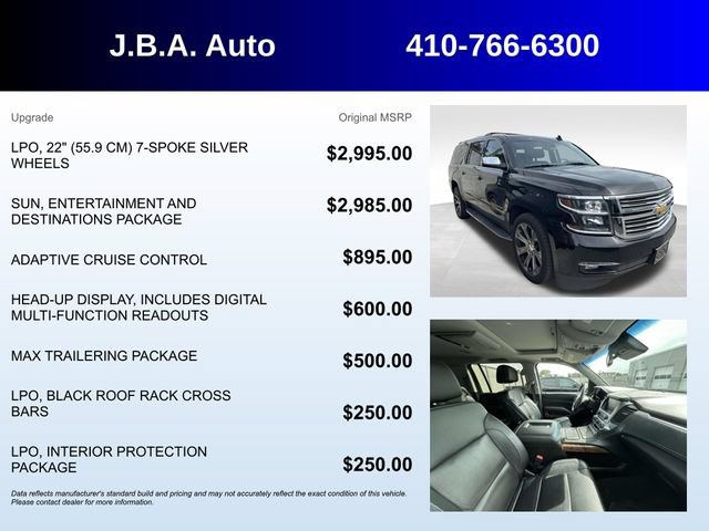 Used 2017 Chevrolet Suburban Premier AWD/4WD image 5
