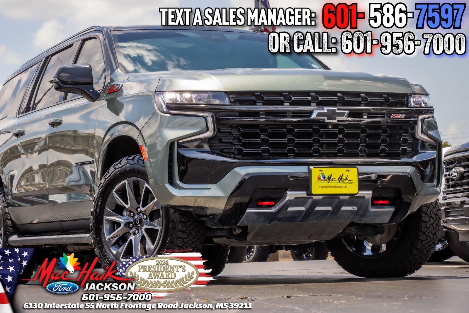 Used 2024 Chevrolet Suburban Z71 w/ Luxury Package AWD/4WD image 2