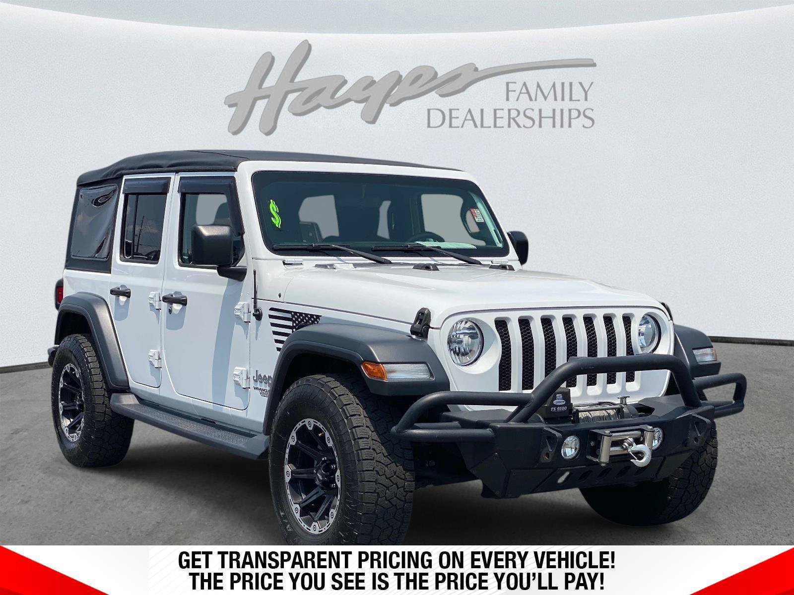 Used 2018 Jeep Wrangler Unlimited Sport
