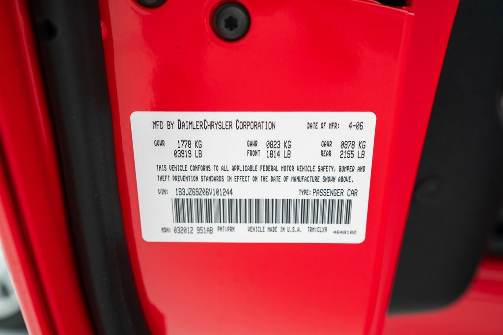 Used 2006 Dodge Viper SRT-10 RWD image 29