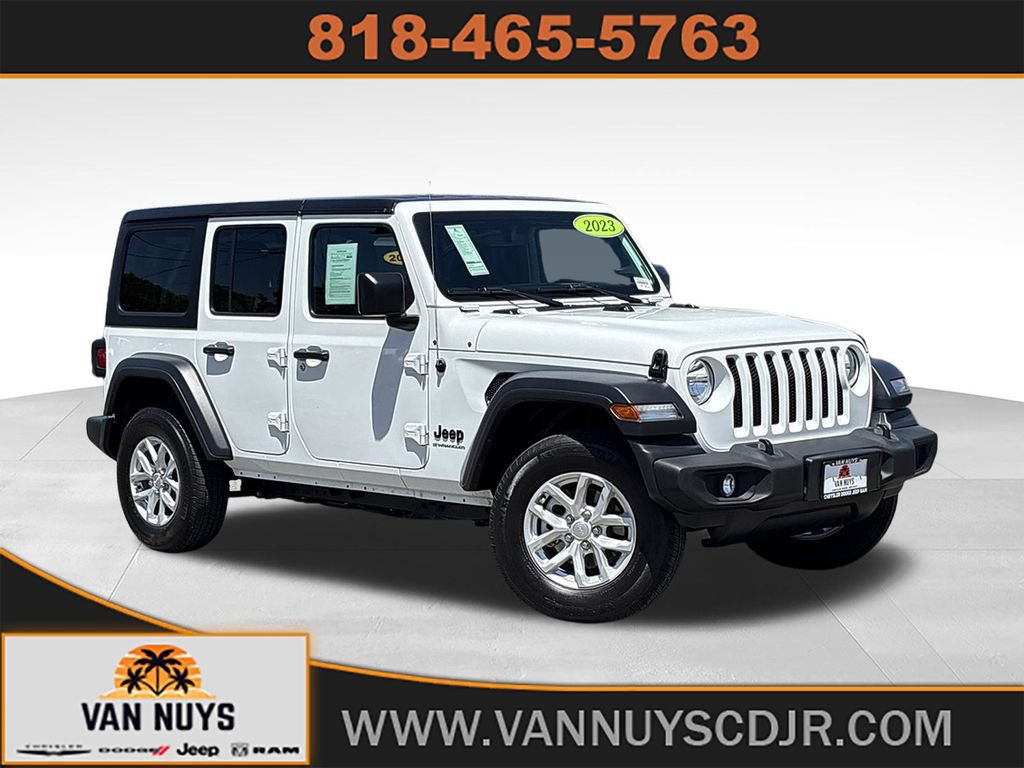 Used 2023 Jeep Wrangler Unlimited Sport AWD/4WD image 1