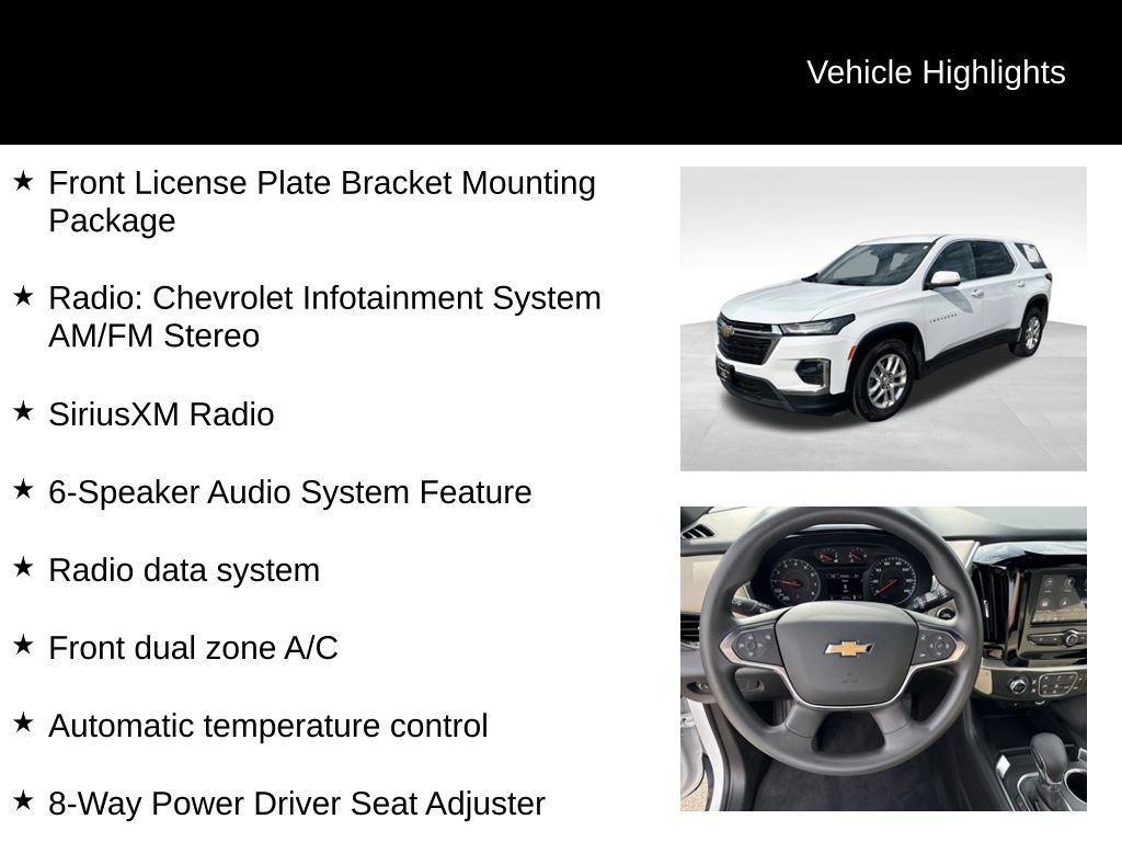 Certified 2022 Chevrolet Traverse LS AWD/4WD image 9