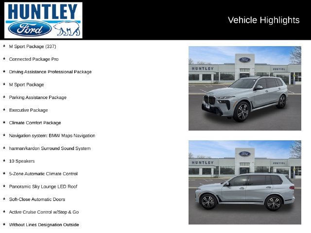 Used 2024 BMW X7 xDrive40i w/ Executive Package AWD/4WD image 2