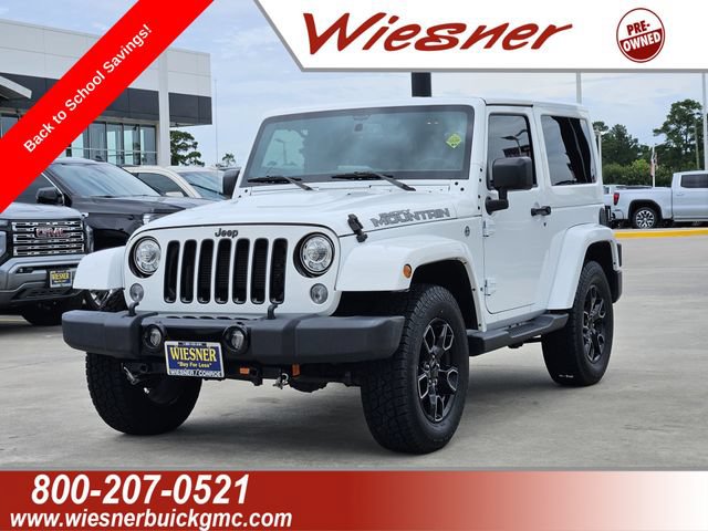 Used 2017 Jeep Wrangler Sahara AWD/4WD image 1
