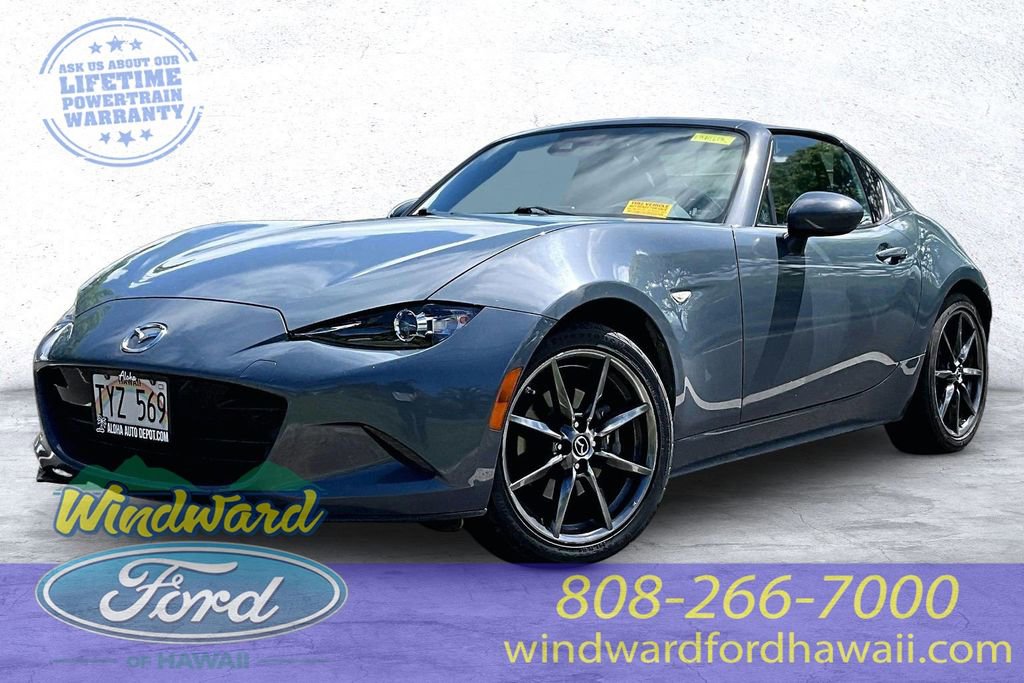 Used 2020 MAZDA MX-5 Miata RF Grand Touring RWD image 1