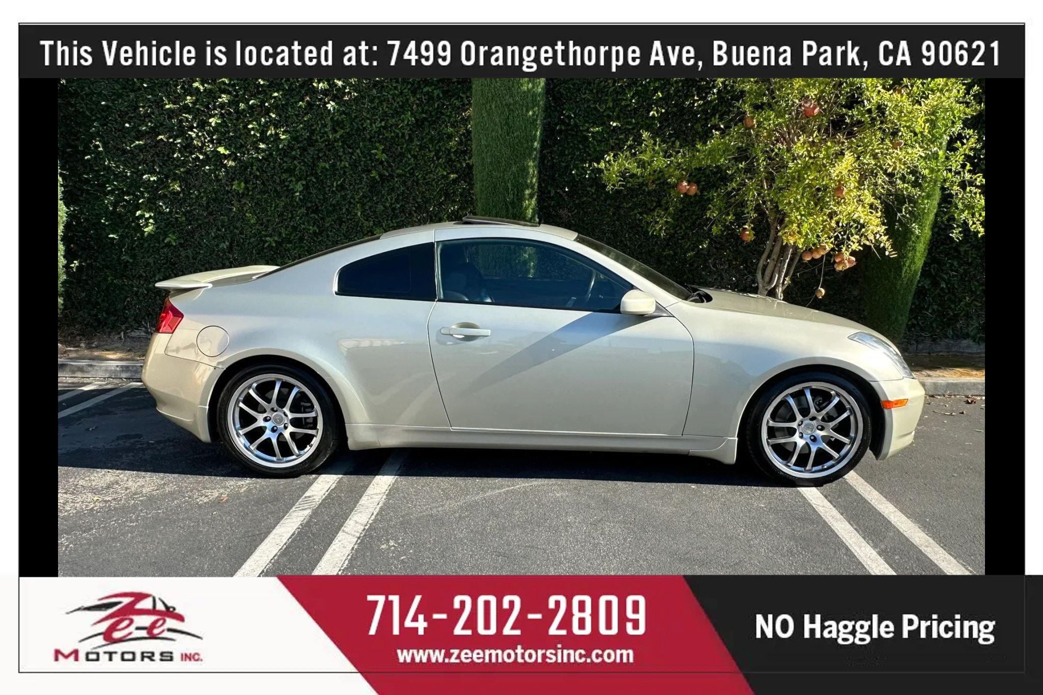 Used 2005 INFINITI G35 Coupe w/ (P01) Premium Pkg RWD image 5