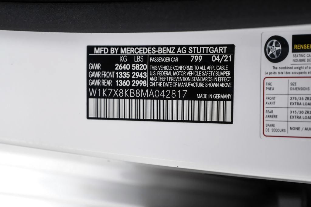 Used 2021 Mercedes-Benz AMG GT 63 S image 64