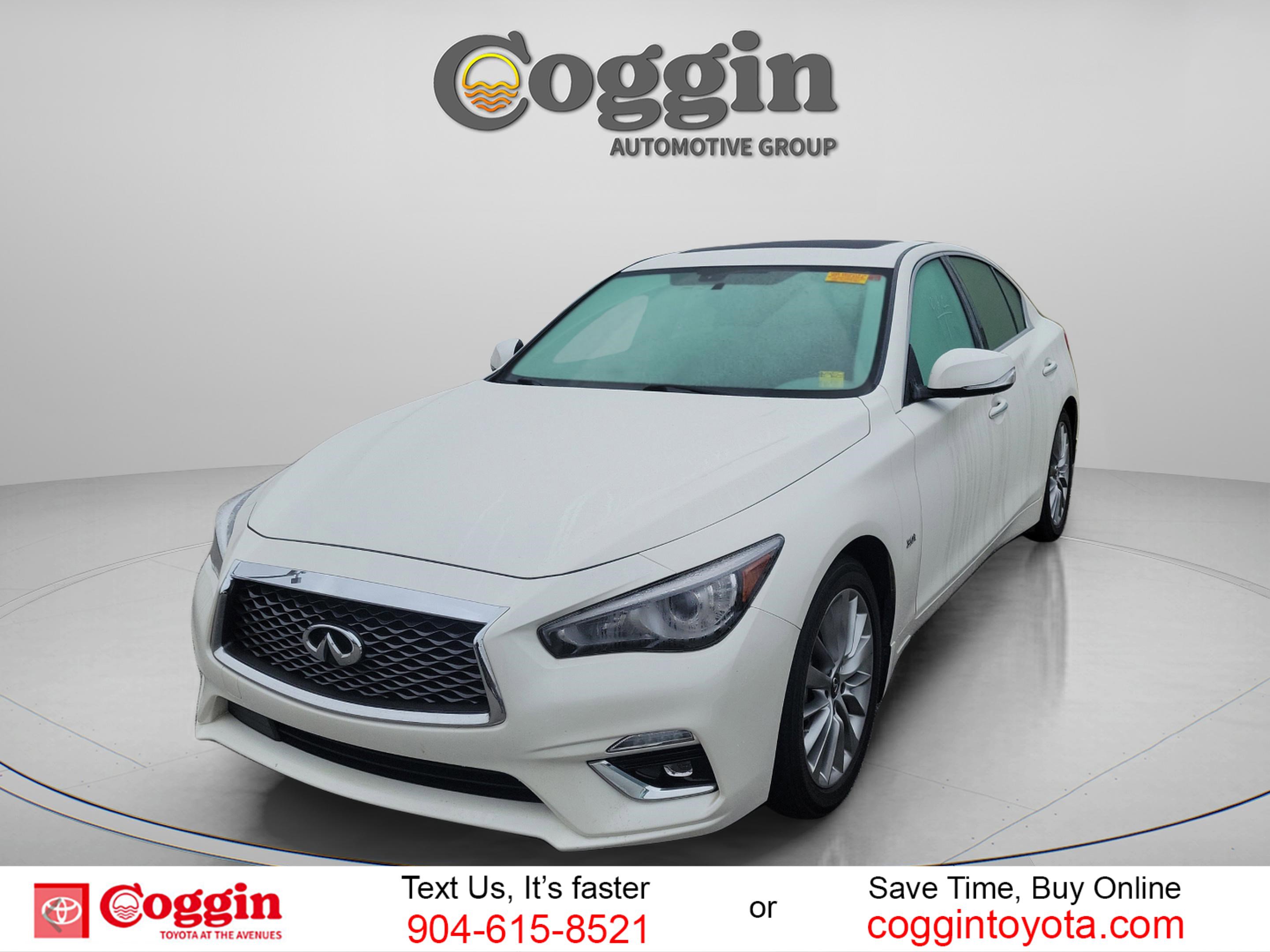 Used 2020 INFINITI Q50 Luxe w/ Cargo Package image 1