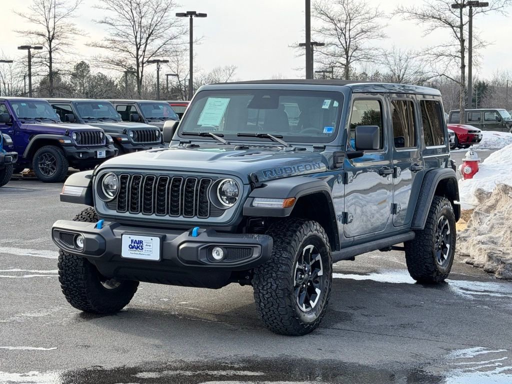 Certified 2025 Jeep Wrangler Unlimited Rubicon 4xe w/ Convenience Group image 3