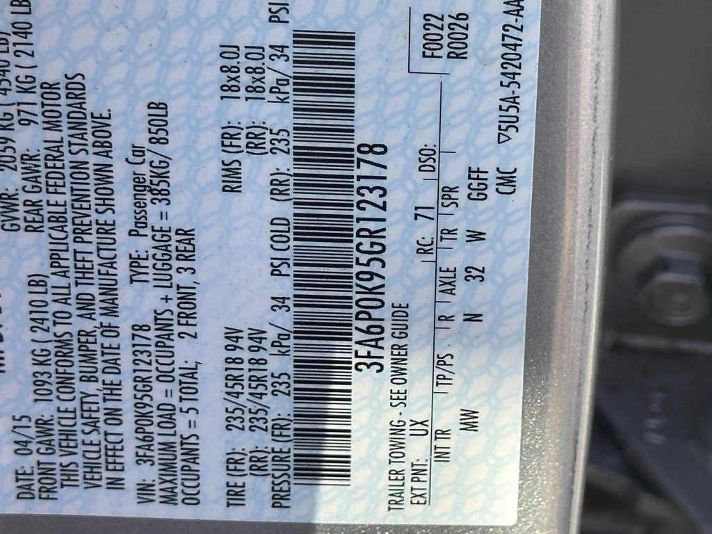 Used 2016 Ford Fusion Titanium image 42