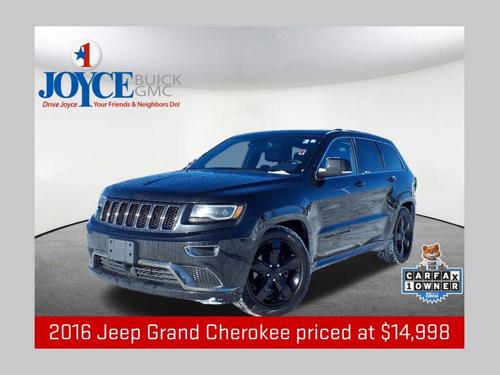 Used 2016 Jeep Grand Cherokee High Altitude