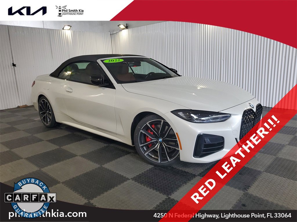 Used 2022 BMW M440i Convertible w/ Shadowloine Package