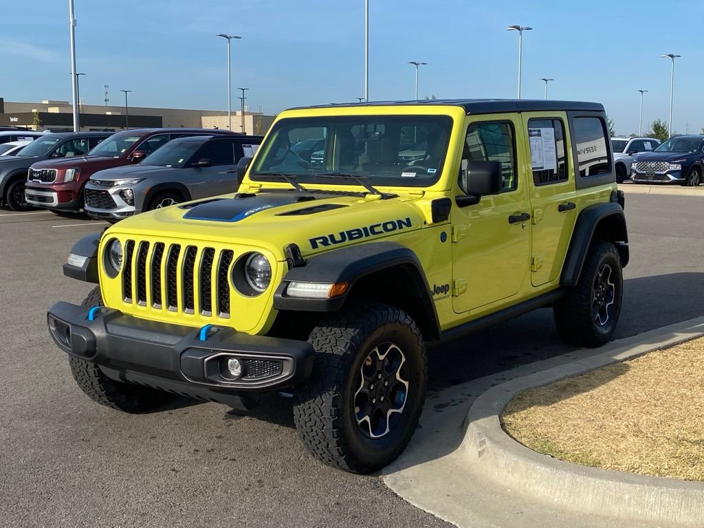 Used 2023 Jeep Wrangler Unlimited Rubicon 4xe AWD/4WD image 3