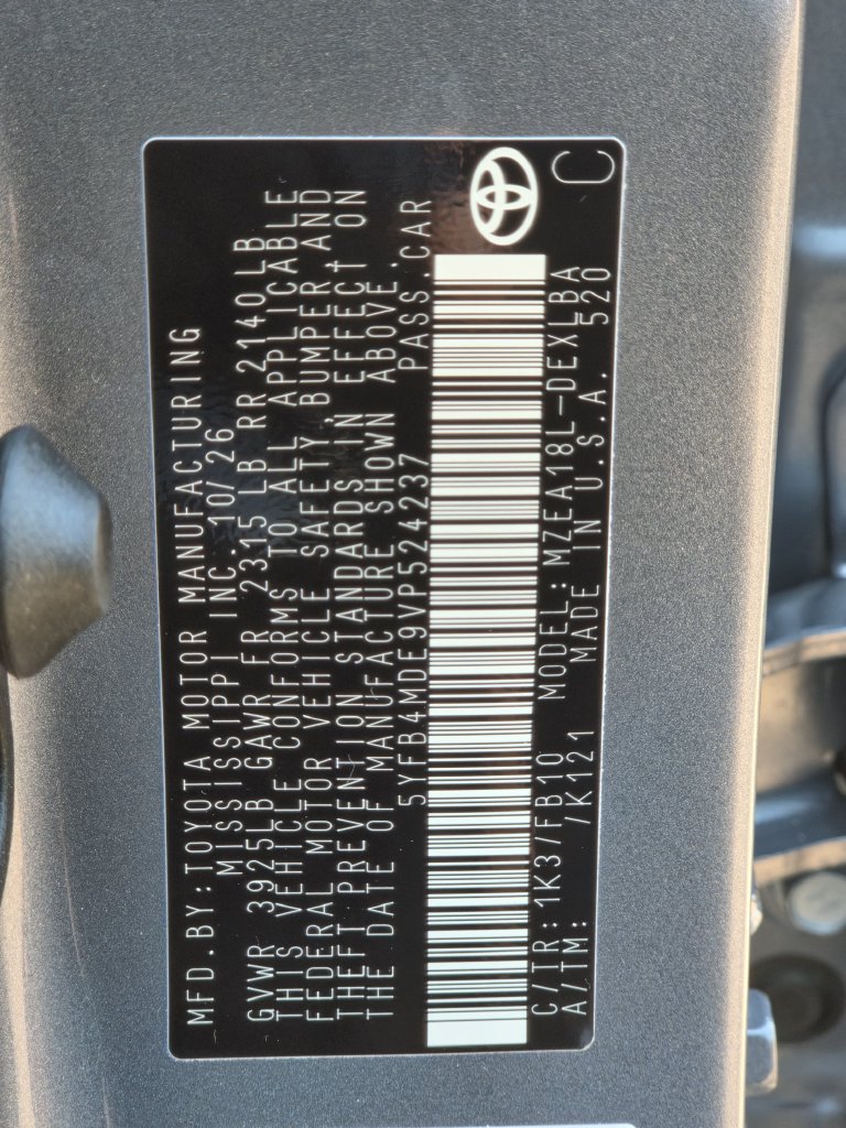 New 2027 Toyota Corolla LE FWD image 21