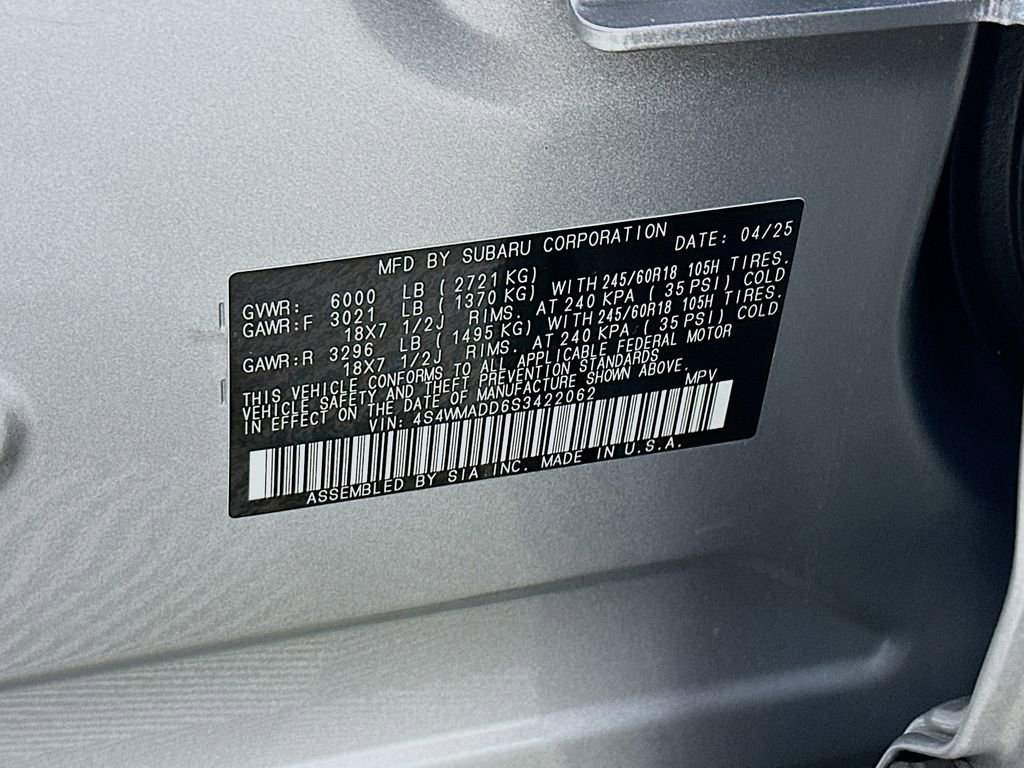 Used 2025 Subaru Ascent Premium image 27