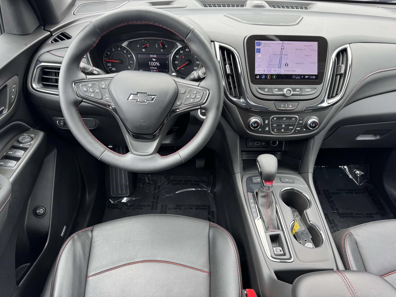 Certified 2023 Chevrolet Equinox RS w/ RS Leather Package AWD/4WD image 8