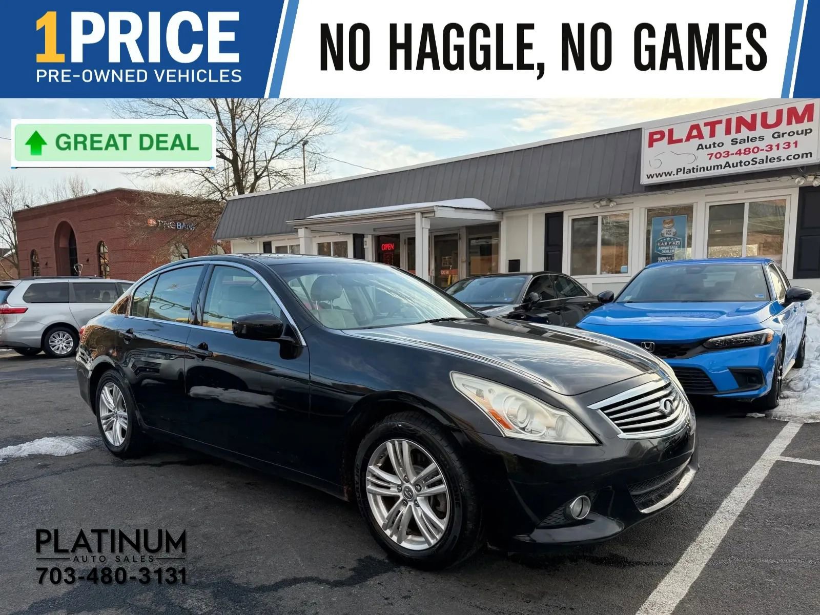 Used 2012 INFINITI G37 x Sedan w/ Premium Pkg