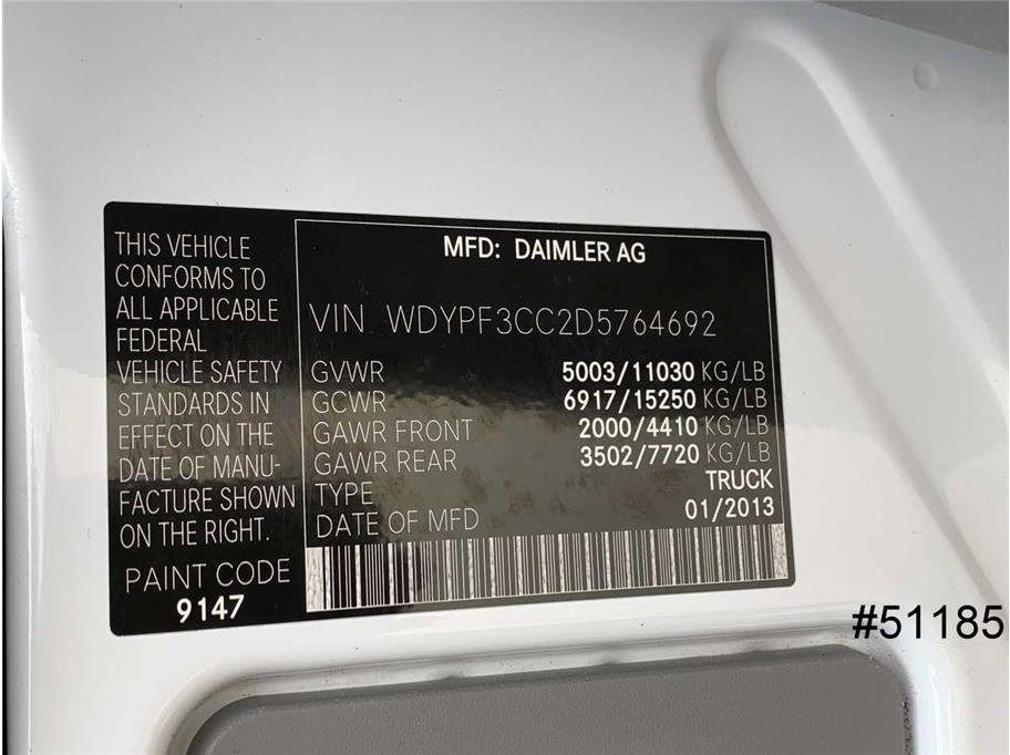 Used 2013 Freightliner Sprinter 3500 image 21