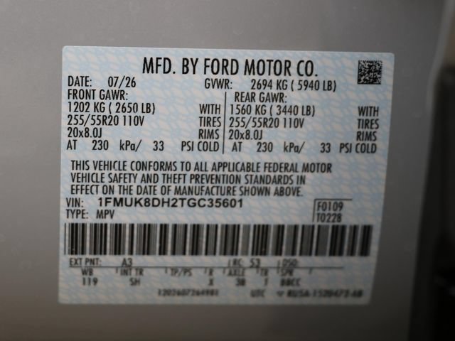 New 2026 Ford Explorer Active w/ Active Comfort Package AWD/4WD image 33