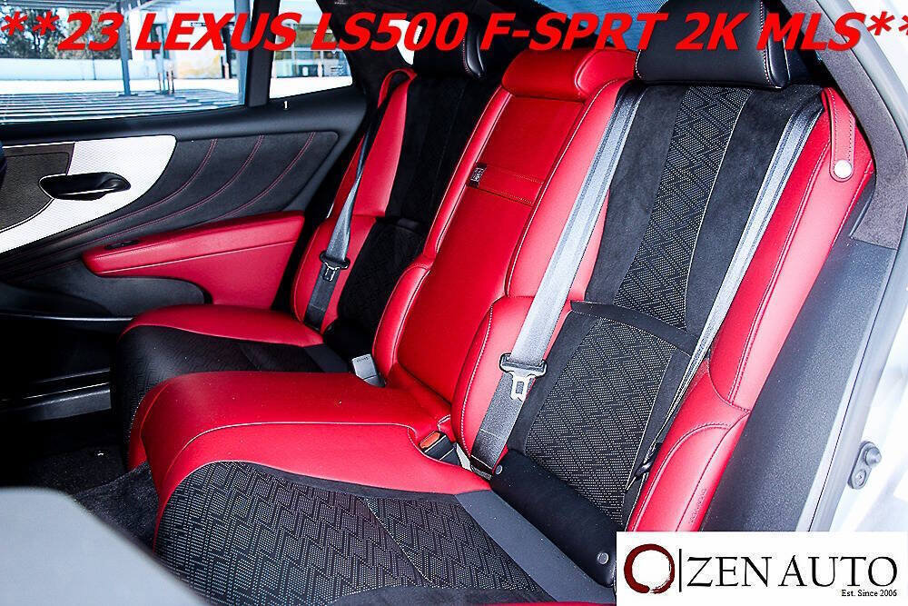 Used 2023 Lexus LS 500 F Sport w/ Cold Weather Package (CK) RWD image 37