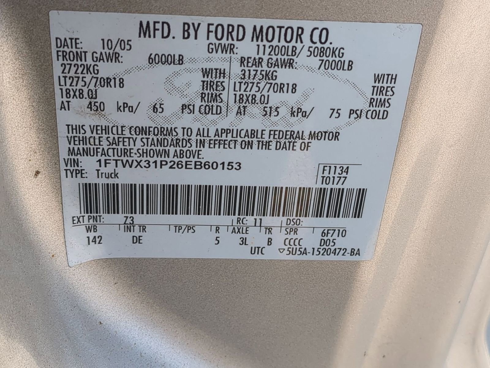 Used 2006 Ford F350 XLT image 35