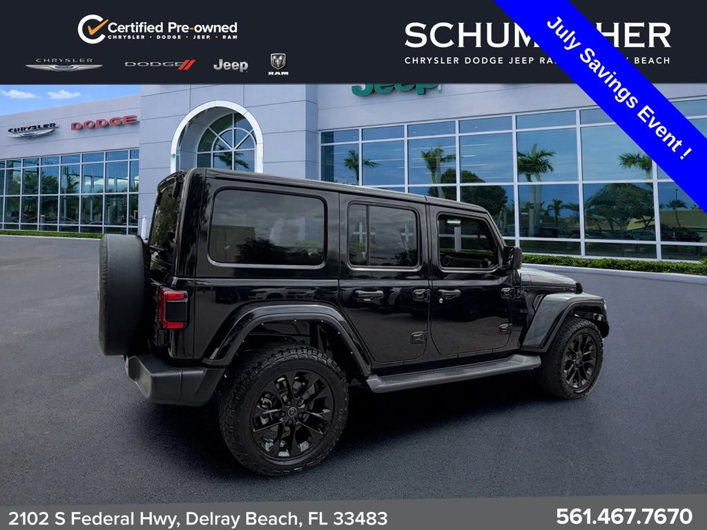 Used 2021 Jeep Wrangler Unlimited Sahara AWD/4WD image 7
