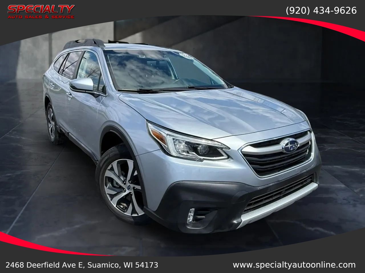 Used 2021 Subaru Outback Limited w/ Popular Package #2 AWD/4WD image 2