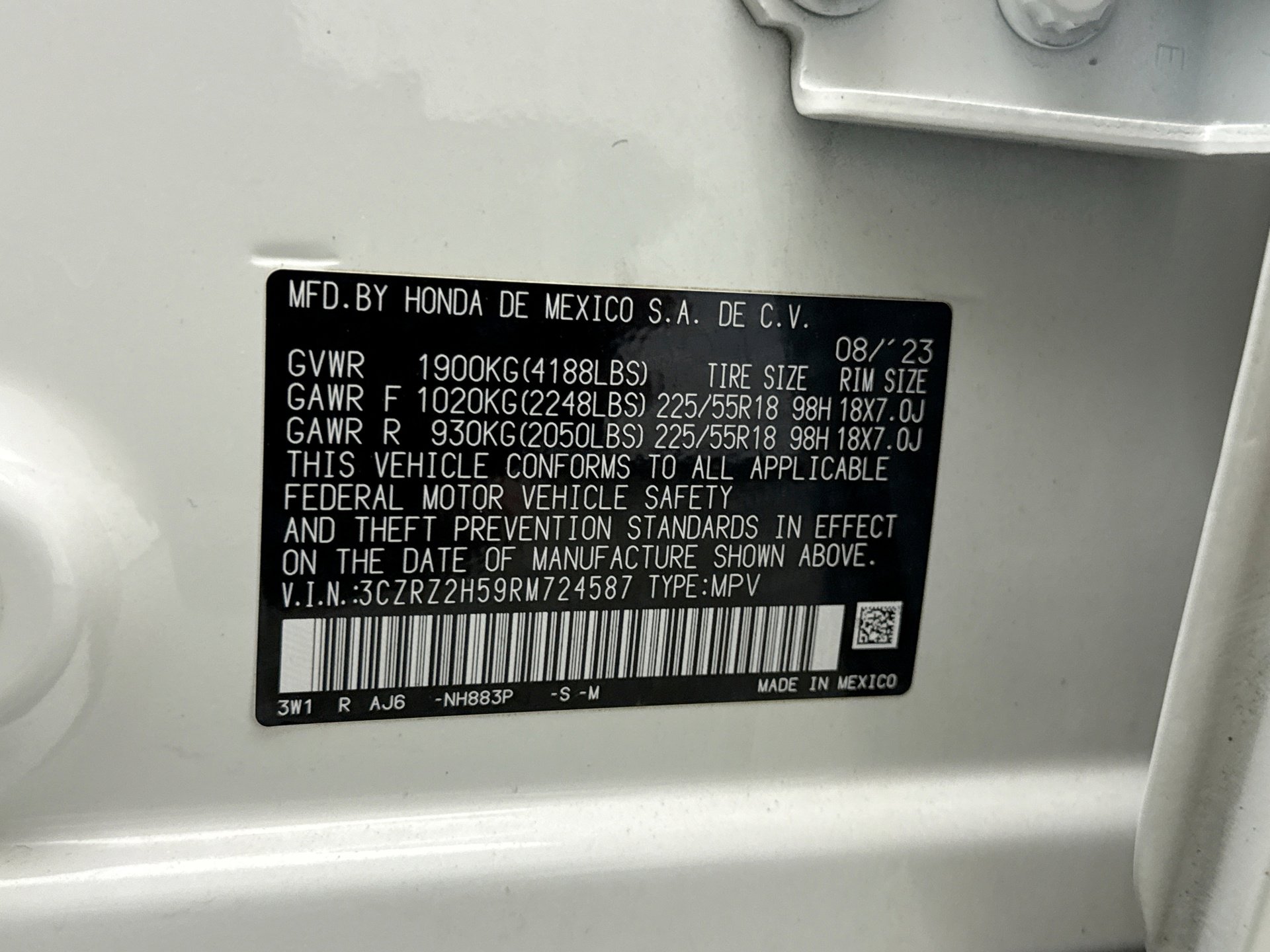 Used 2024 Honda HR-V Sport image 22