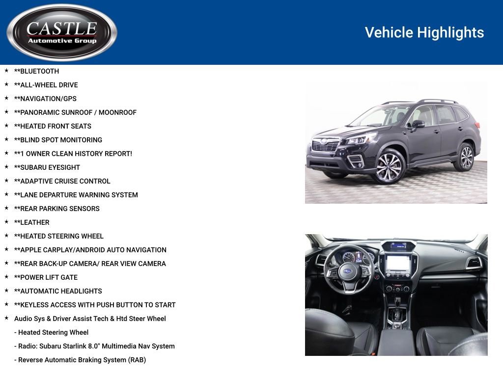 Used 2020 Subaru Forester Limited image 3