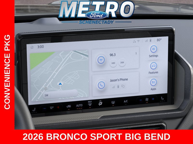 New 2026 Ford Bronco Sport Big Bend w/ Convenience Package AWD/4WD image 14