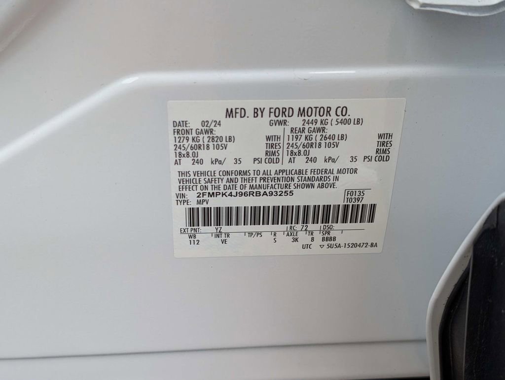 Used 2024 Ford Edge SEL AWD/4WD image 15