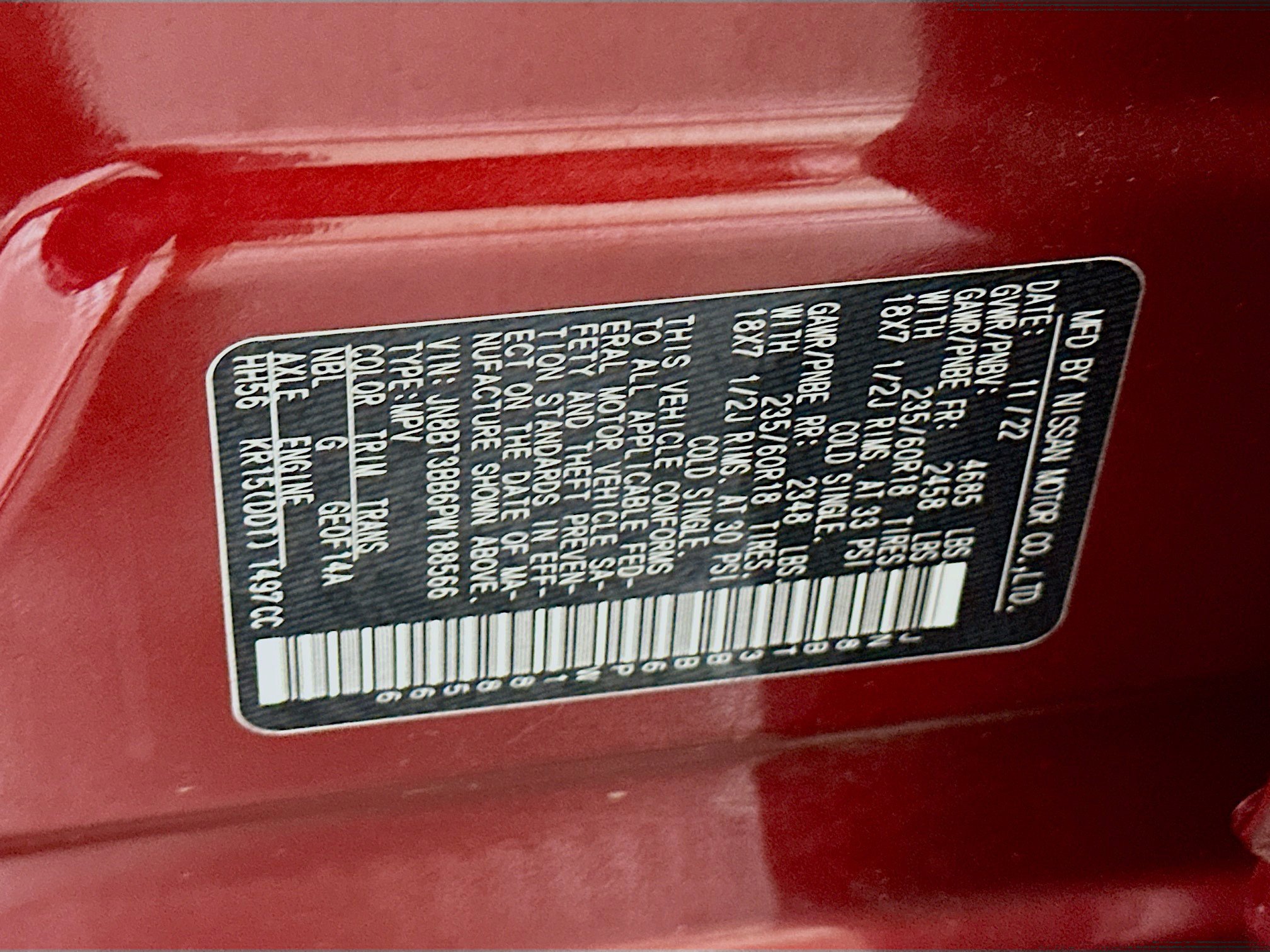 Used 2023 Nissan Rogue SV image 12