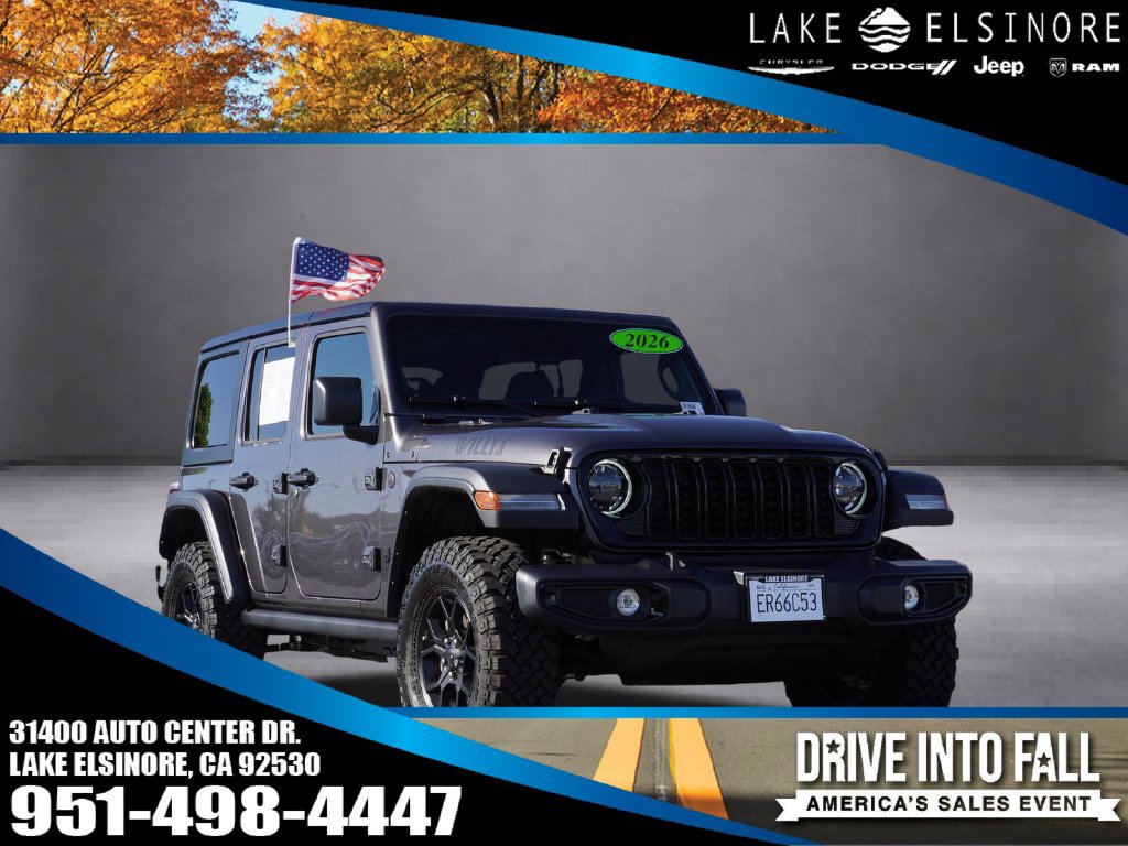 Used 2026 Jeep Wrangler Unlimited Sport