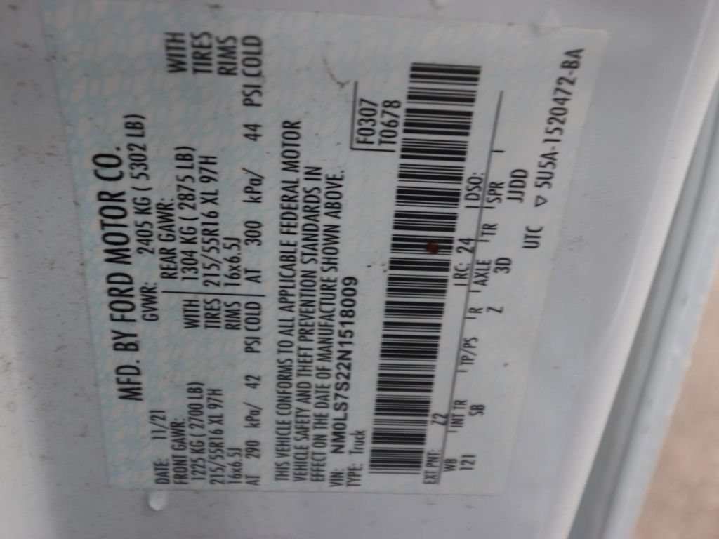 Certified 2022 Ford Transit Connect XL FWD image 23