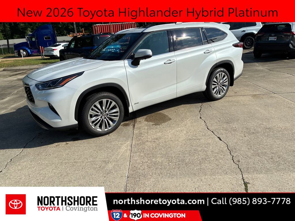 New 2026 Toyota Highlander Platinum AWD/4WD 360° Tour