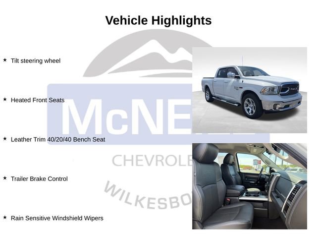 Used 2019 RAM 1500 Laramie w/ Convenience Group AWD/4WD image 10