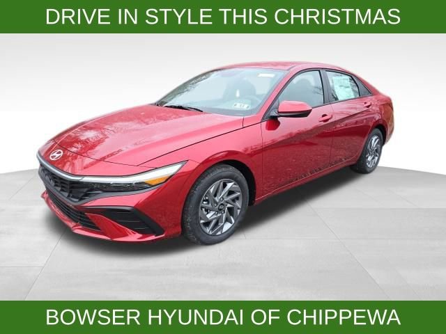 New 2026 Hyundai Elantra Blue