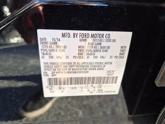Used 2016 Ford Edge SEL w/ Equipment Group 201A FWD image 23