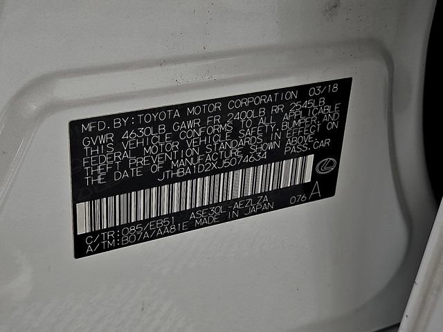Used 2018 Lexus IS 300 w/ Premium Package RWD image 30