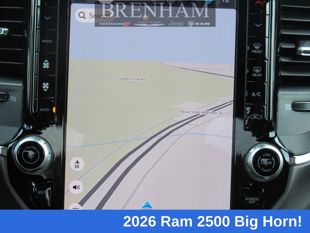 New 2026 RAM 2500 Big Horn AWD/4WD image 16