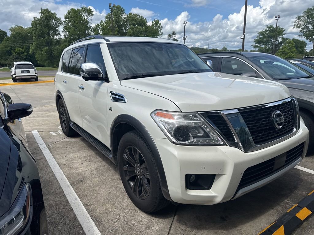 Used 2017 Nissan Armada Platinum w/ Captain Seat Package RWD image 3