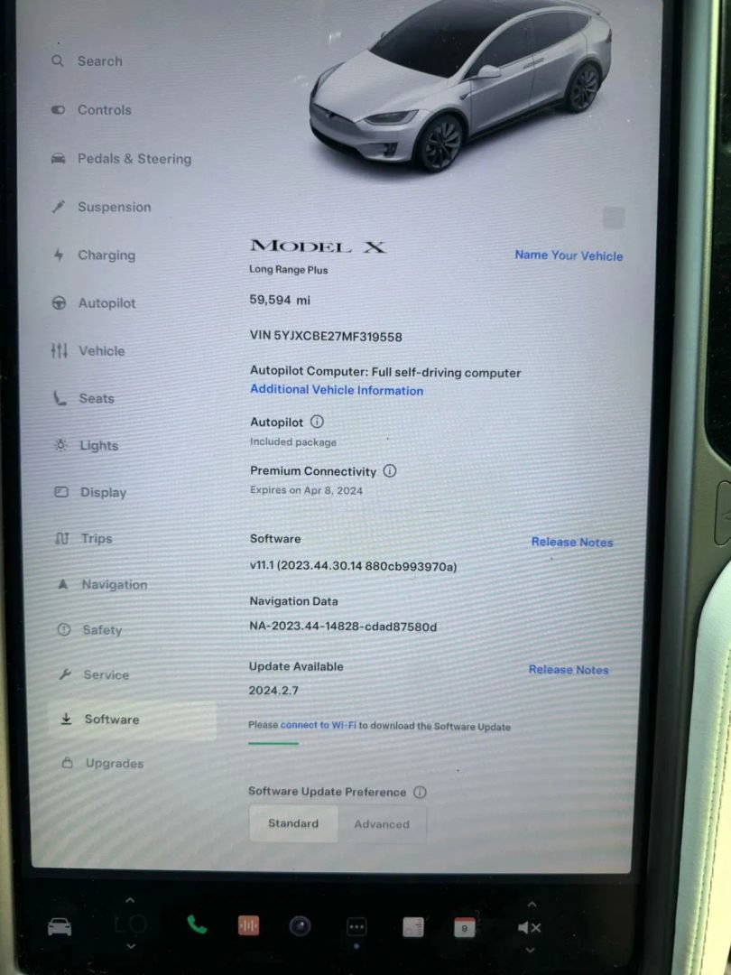 Used 2021 Tesla Model X Long Range AWD/4WD image 4