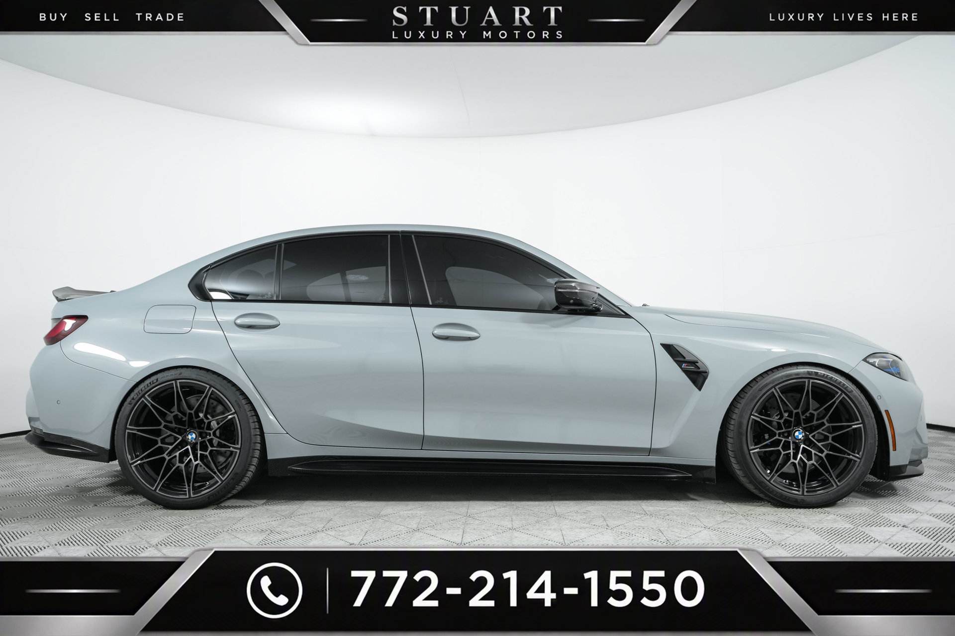 Used 2024 BMW M3 Competition w/ M Carbon Exterior Package AWD/4WD image 9