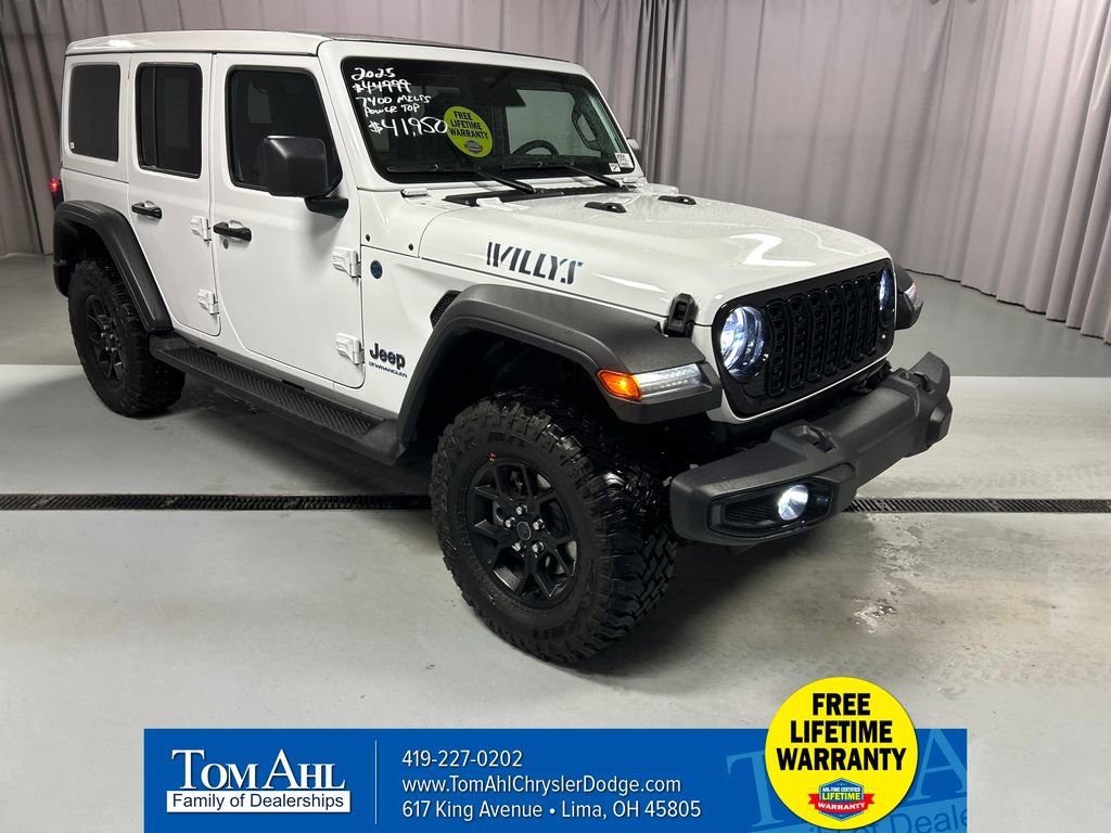 Used 2025 Jeep Wrangler Willys 4xe